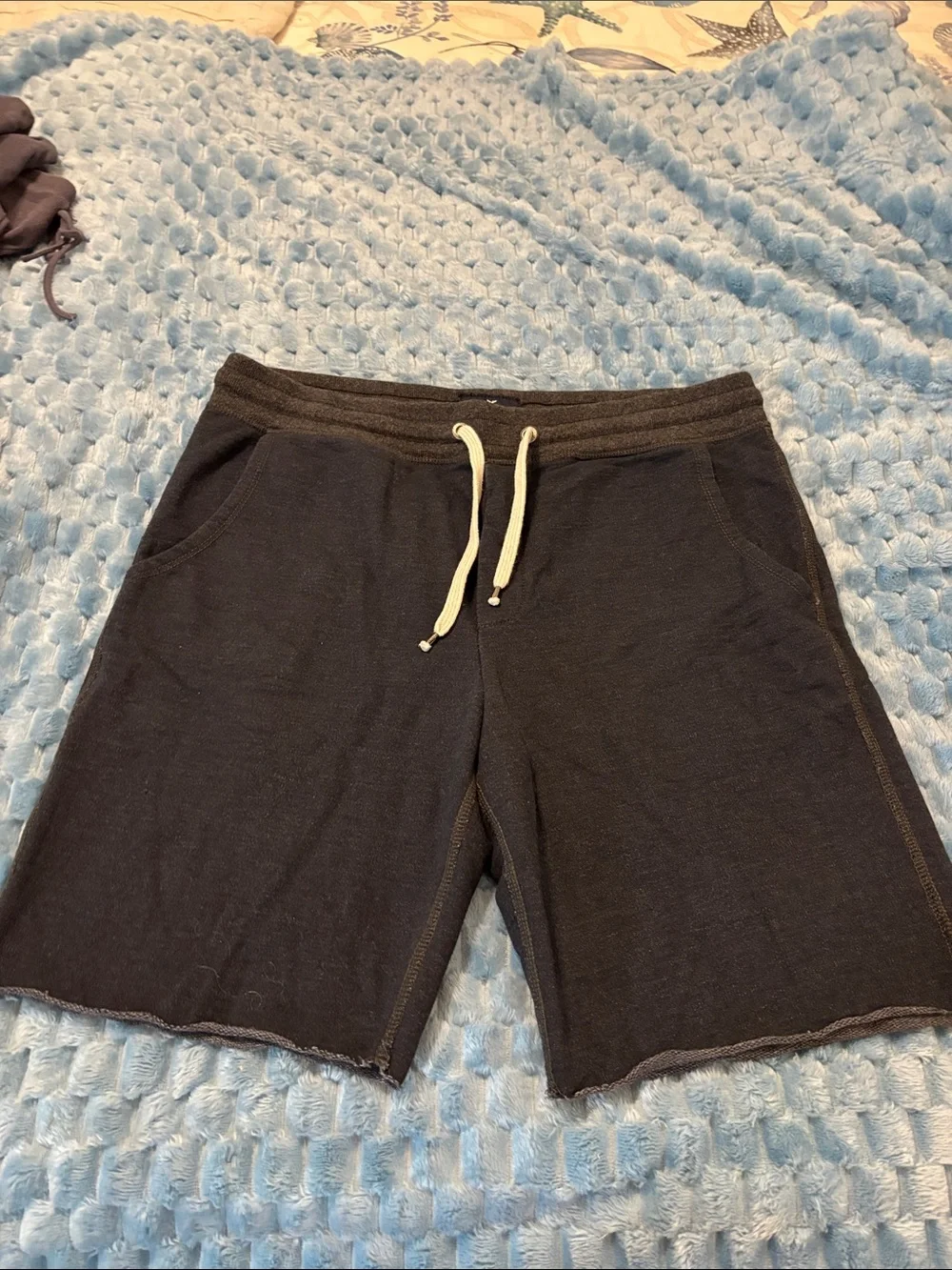 American Eagle Outfitters Black Drawstring Athletic Shorts